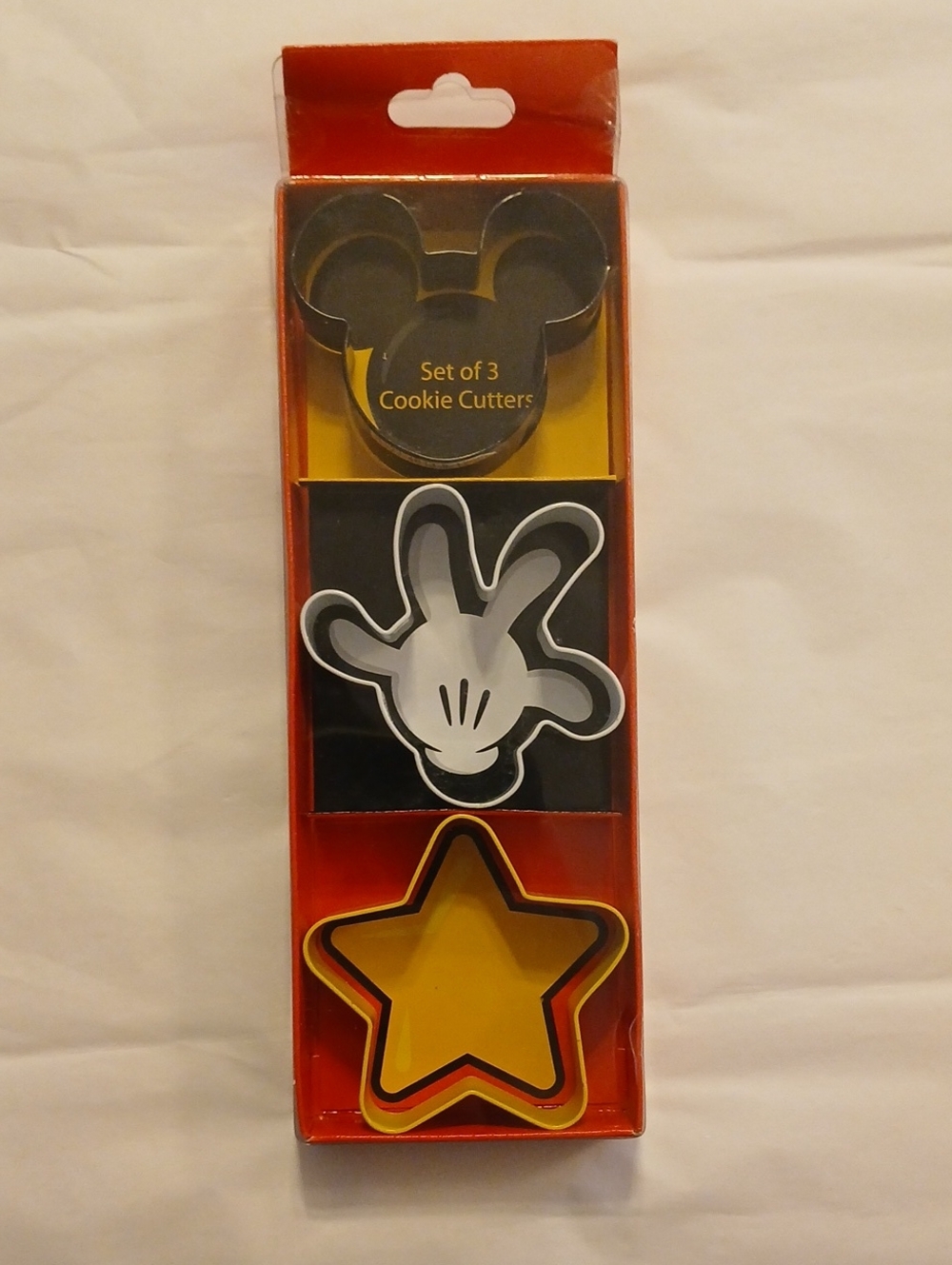 🍊3/$15🍊 Mickey Mouse Disney Cookie Cutter Set - 3 Pack